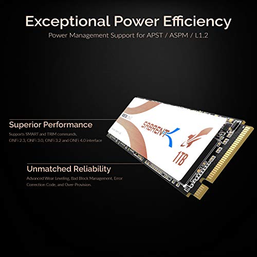 Sabrent 1TB Rocket Q4 NVMe PCIe 4.0 M.2 2280 SSD Interno Unidad de Estado sólido de máximo Rendimiento con disipador de Calor | R/W 4700/1800 MB/s (SB-RKTQ4-HTSS-1TB)