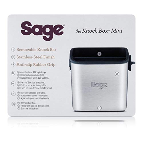 Sage Appliances The Knock Box Mini SES100 - Recipiente para café espresso