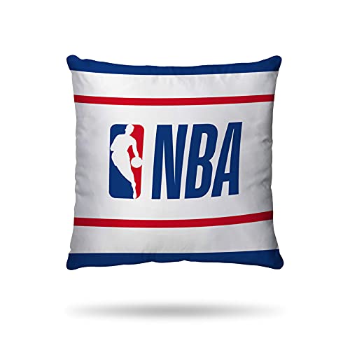 Sahinler - Funda nórdica NBA Logo de 200 x 200 + 2 Fundas de Almohada de 63 x 63 cm - Juego de Cama Doble - Blanco - 100% algodón 2070210B