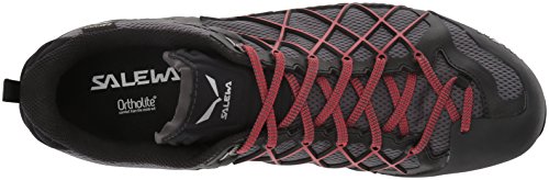 Salewa MS Wildfire Gore-TEX, Zapatos de Senderismo Hombre, Negro (Black Out/Bergot), 41 EU