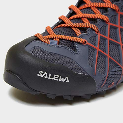 Salewa MS Wildfire Gore-TEX Zapatos de Senderismo, Ombre Blue/Fluo Orange, 45 EU