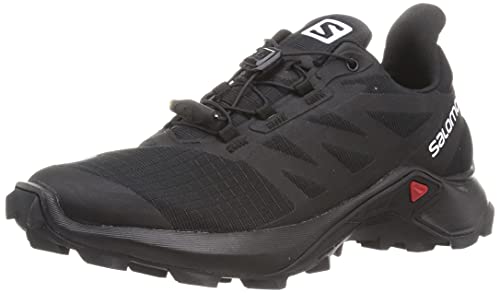 SALOMON Shoes Supercross 3, Zapatillas de Trail Running Mujer, Negro, 40 2/3 EU