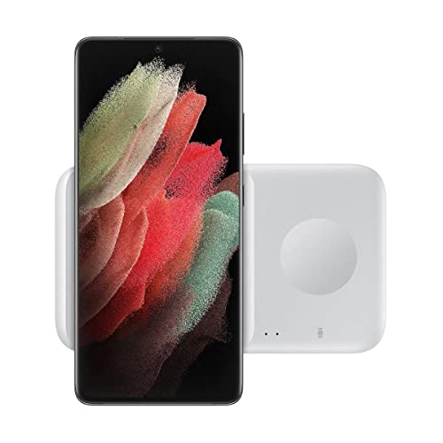 Samsung Cargador inalámbrico Duo EP-P4300B, Color Blanco