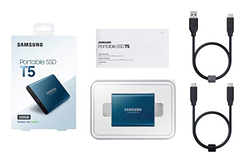 Samsung Disco Duro Externo PSSD T5 500GB