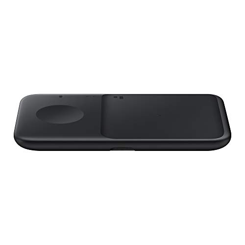 Samsung EP-P4300TBEGEU - Cargador Wireless Duo con Cable, Color Negro