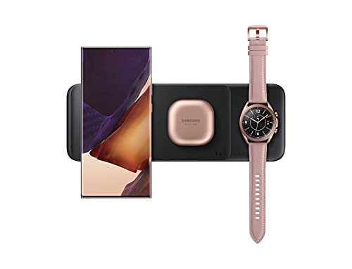 Samsung EP-P6300 - Cargador Inalámbrico Trio, Negro