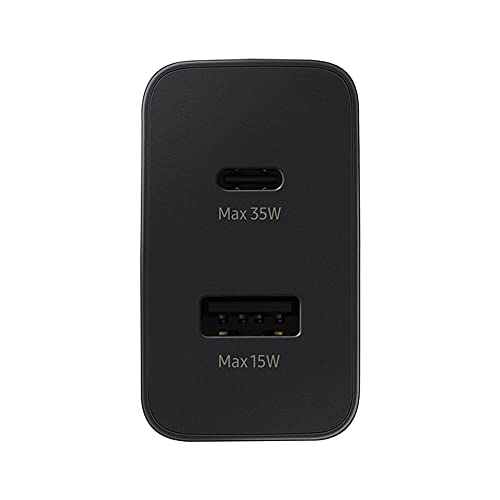 Samsung EP-TA220NBEGEU - Cargador 35W Duo, Color Negro
