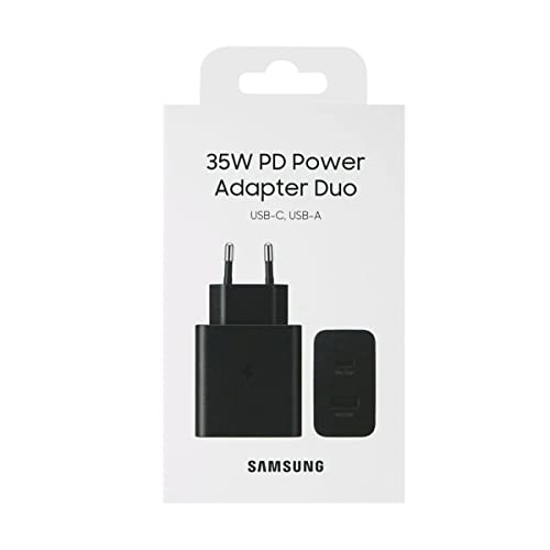 Samsung EP-TA220NBEGEU - Cargador 35W Duo, Color Negro