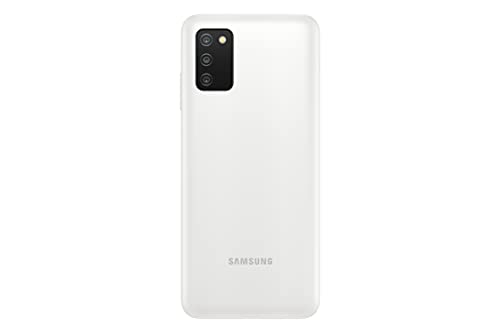 Samsung Galaxy-A03s | Smartphone con pantalla de 6.5" TFT LCD HD+ | 3GB RAM y 32GB memoria interna ampliables | 5.000 mAh batería y carga rápida 15W | Color Blanco [Versión española]