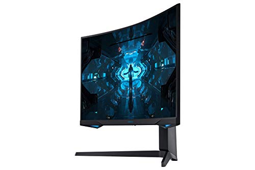 Samsung LC27G75TQSUXEN Odyssey - Monitor de 27" (QHD Wide 2560 x 1440, 1 ms, 240 Hz, G-Sync, QLED, 16:9, HDR600, 350 cd/m², 1000R, HDMI)