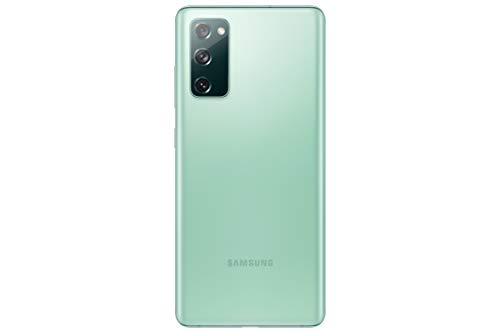 Samsung Smartphone Galaxy S20 FE con Pantalla Infinity-O FHD+ de 6,5 Pulgadas, 6 GB de RAM y 128 GB de Memoria Interna Ampliable, Batería de 4500 mAh y Carga rápida Verde (Version ES)
