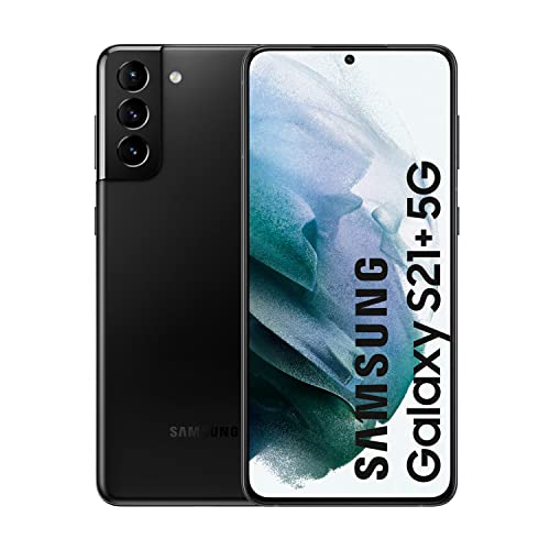 Samsung Smartphone Galaxy S21 – Pantalla 6,2” (AMOLED FHD+, 8GB + 256GB almacenamiento, triple cámara trasera, 4000mAh carga rápida 25W)Negro [Versión ES]