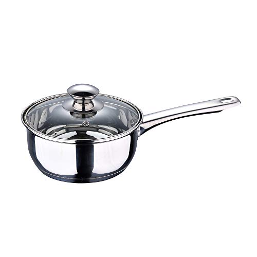 San Ignacio Batería de cocina 7 piezas en acero inoxidable + Juego de 3 sartenes 16/20/24 cm, PK3375