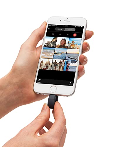 SanDisk iXpand - Memoria Flash USB de 64 GB para iPhone y iPad, Color Negro