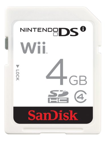 SanDisk SDSDG-004G-B46 4 GB Class 2 SD Gaming Card for Nintendo Wii/DSi