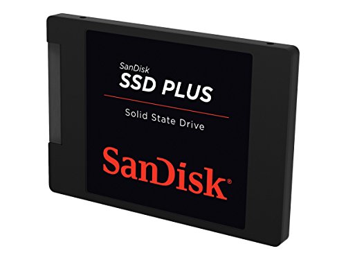 SanDisk SSD Plus - Disco Duro sólido Interno de 480 GB (SATA III, 2.5", 480 MB/s de Lectura)