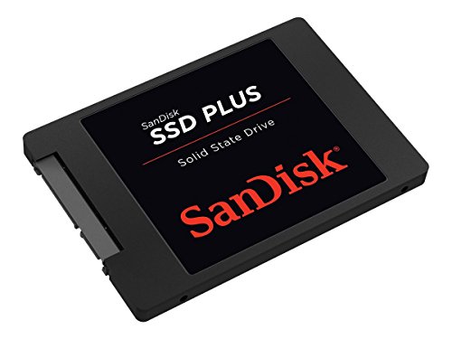 SanDisk SSD Plus - Disco Duro sólido Interno de 480 GB (SATA III, 2.5", 480 MB/s de Lectura)