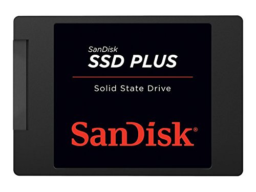 SanDisk SSD Plus - Disco Duro sólido Interno de 480 GB (SATA III, 2.5", 480 MB/s de Lectura)