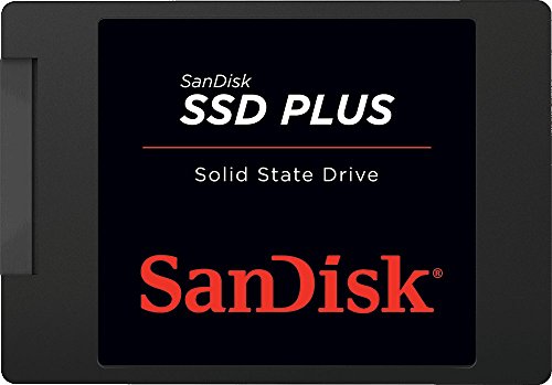 SanDisk SSD Plus - Disco Duro sólido Interno de 480 GB (SATA III, 2.5", 480 MB/s de Lectura)