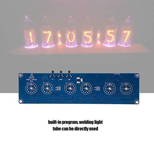 SANON DIY Tube Clock Module Board Placa Base para In14 Relojes Digitales