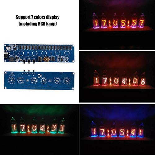 SANON DIY Tube Clock Module Board Placa Base para In14 Relojes Digitales