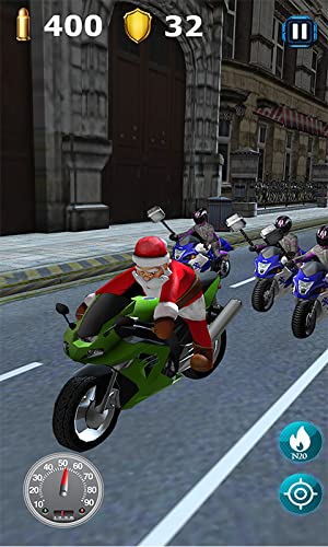 Santa bike Rush