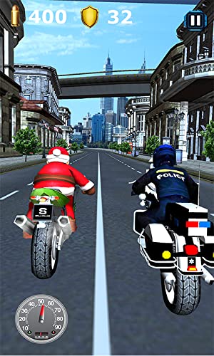 Santa bike Rush