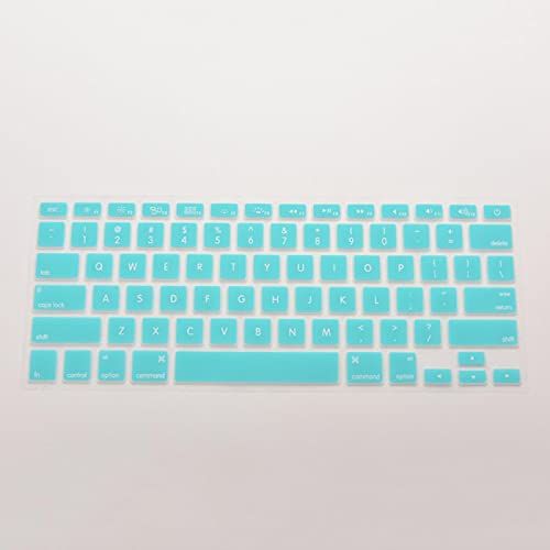 SAOEUJE Nuevo 7 colores caramelo silicona teclado cubierta para Apple MacBook Pro MAC 13 15 17
