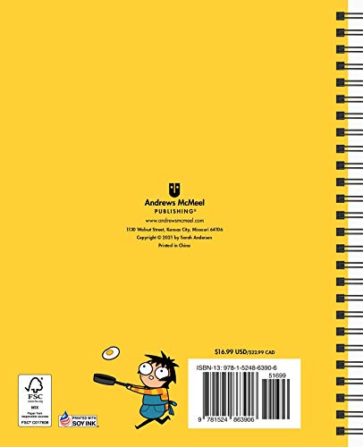 Sarah's Scribbles 16-Month 2021-2022 Weekly/Monthly Planner Calendar: Get It Together!