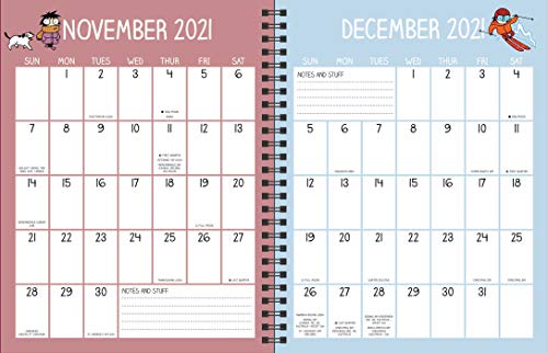 Sarah's Scribbles 16-Month 2021-2022 Weekly/Monthly Planner Calendar: Get It Together!