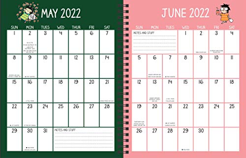 Sarah's Scribbles 16-Month 2021-2022 Weekly/Monthly Planner Calendar: Get It Together!