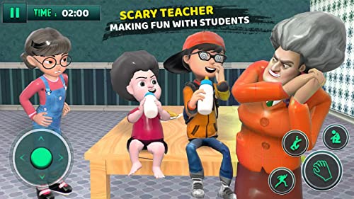 Scare Scary Evil Teacher: Creepy & Spooky Games 3D