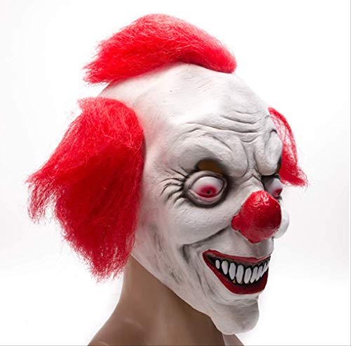 Scary Clown Mask, Payday Party Mask, Silicone Female Masks Mascara, For Men Masquerad Carnaval Halloween Party, Se Adapta A La Mayoría De Los Adultos