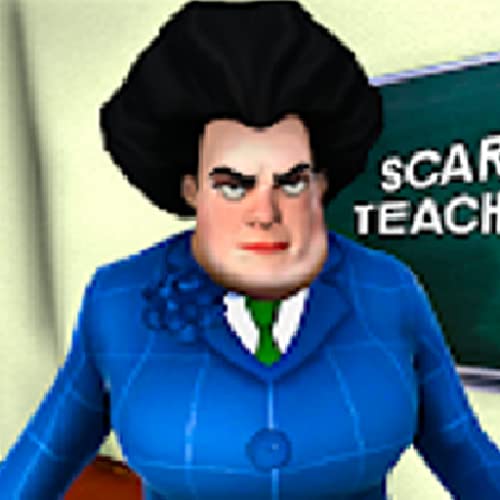 Scary Evil Teacher Games: Neighbor House Escape 3D
