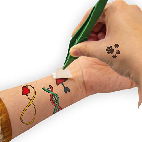 Science4you Starter Kit Tatuajes – Juguete Científicos Y Educativo, Multi8 Años (80002586), color Multi, 694 g