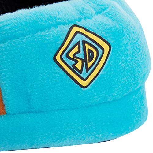 Scooby Doo Zapatillas para niños y niñas, orejas 3D, con forro cálido, para casa, color, talla 34 EU