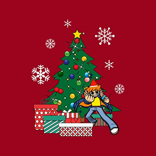 Scott Pilgrim Vs The World Around The Christmas Tree Men's T-Shirt