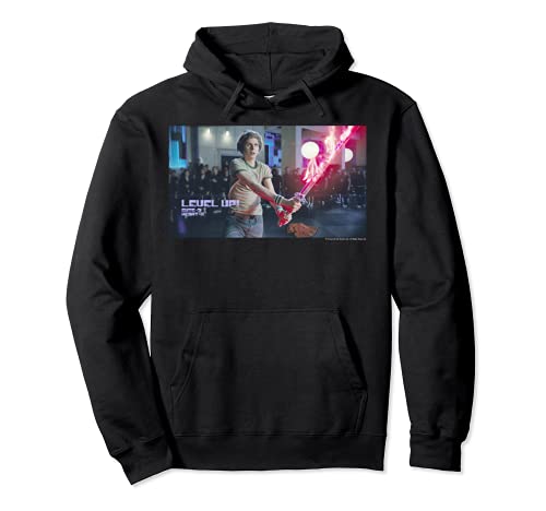 Scott Pilgrim Vs. The World Flaming Sword Level Up Sudadera con Capucha