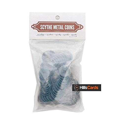 Scythe: Metal monedas adicional , color/modelo surtido