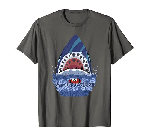 Sea of Thieves Megalodon Opening Up Ocean Spray Camiseta