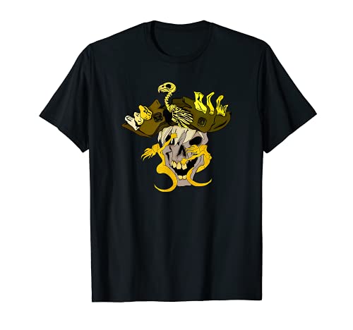 Sea of Thieves The Big Captain Skull Camiseta