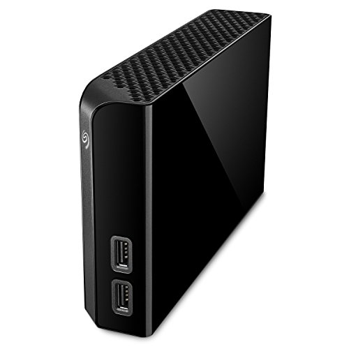 Seagate Backup Plus Hub, 14 TB, Disco duro externo HDD, USB 3.0, PC y Mac, 2 puertos USB, 2 meses de suscripción a Adobe CC Photography, 2 años servicios Rescue (STEL14000200)