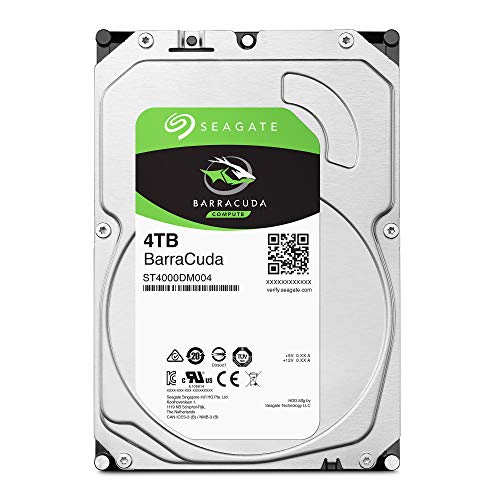 Seagate Barracuda ST4000DM004 Disco Duro Interno 3.5" 4000 GB Serial ATA III Unidad de Disco Duro
