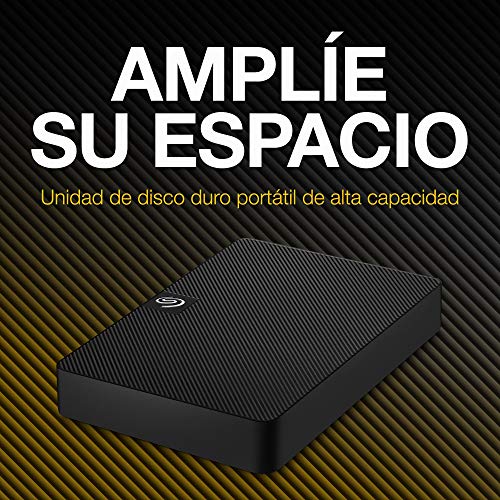 Seagate Expansion, 4 TB, Disco Duro Externo, HDD, USB 3.0 para PC, ordenador portátil y Mac, 2 años de servicios Rescue (STKM4000400)