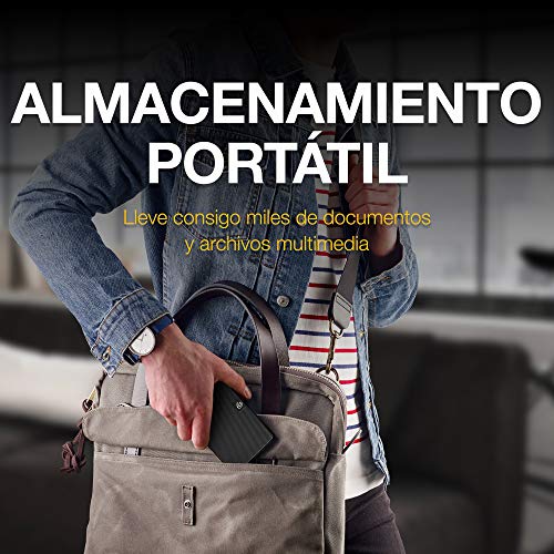 Seagate Expansion, 4 TB, Disco Duro Externo, HDD, USB 3.0 para PC, ordenador portátil y Mac, 2 años de servicios Rescue (STKM4000400)