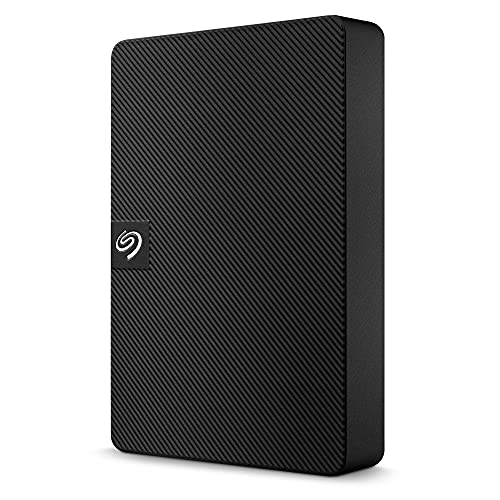 Seagate Expansion, 4 TB, Disco Duro Externo, HDD, USB 3.0 para PC, ordenador portátil y Mac, 2 años de servicios Rescue (STKM4000400)