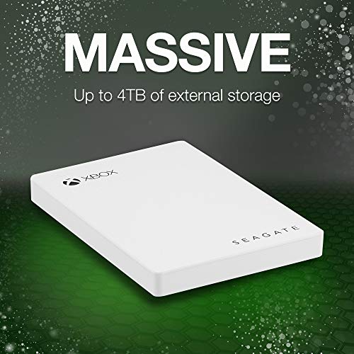 Seagate Game Drive STEA2000417 2000GB Color Blanco - Disco Duro Externo (2000 GB, 2.5", Unidad de Disco Duro, Micro-USB B, 3.0 (3.1 Gen 1), Color Blanco)