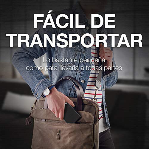 Seagate One Touch, 4 TB, Unidad Disco Duro Externa, Negra, USB 3.0, PC, Mac, 1 año Mylio Create, 4 meses Adobe Creative Cloud, 2 años servicios Rescue, Amazon Special Edition (STKC4000410)