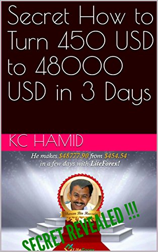 Secret How to Turn 450 USD to 48000 USD in 3 Days (English Edition)
