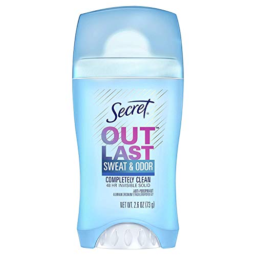 Secret Outlast Completely Clean Scent Women's Invisible Solid Antiperspirant & Deodorant 2.6 Oz by Secret